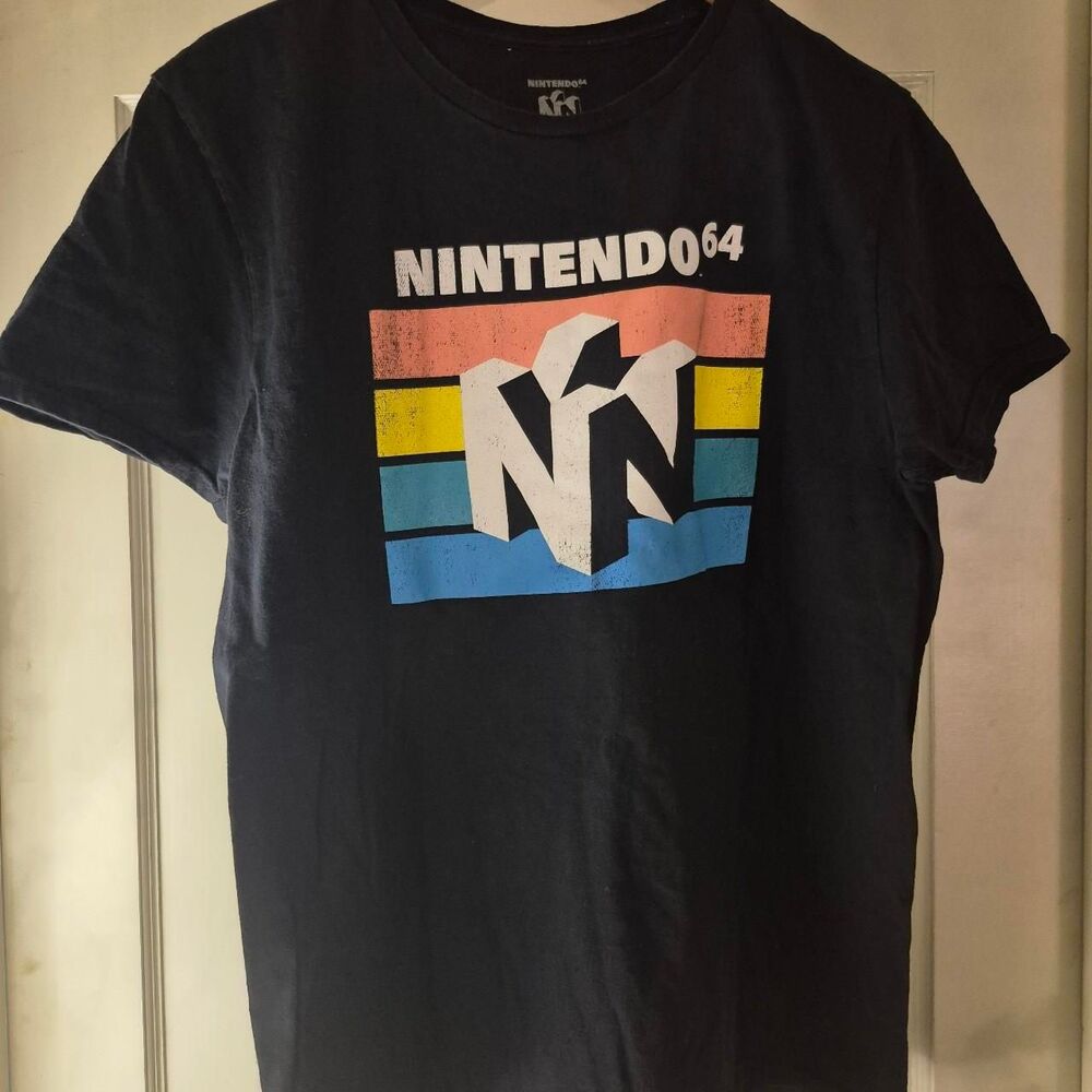 Nintendo 64 black t-shirt Size L